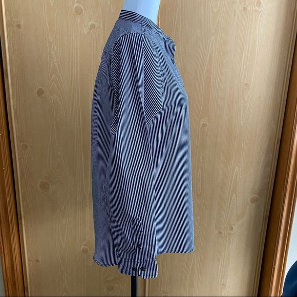 Peau Du Loup • Striped Recycled Cotton Button Up Shirt - Picture 10 of 10